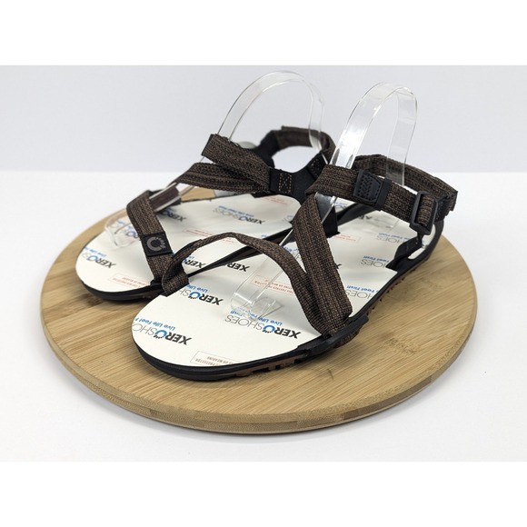 Xero Shoes Z-Trail EV Mens Sandals Multi Brown Minimalist Sport Hiking Size 10 - Picture 3 of 11